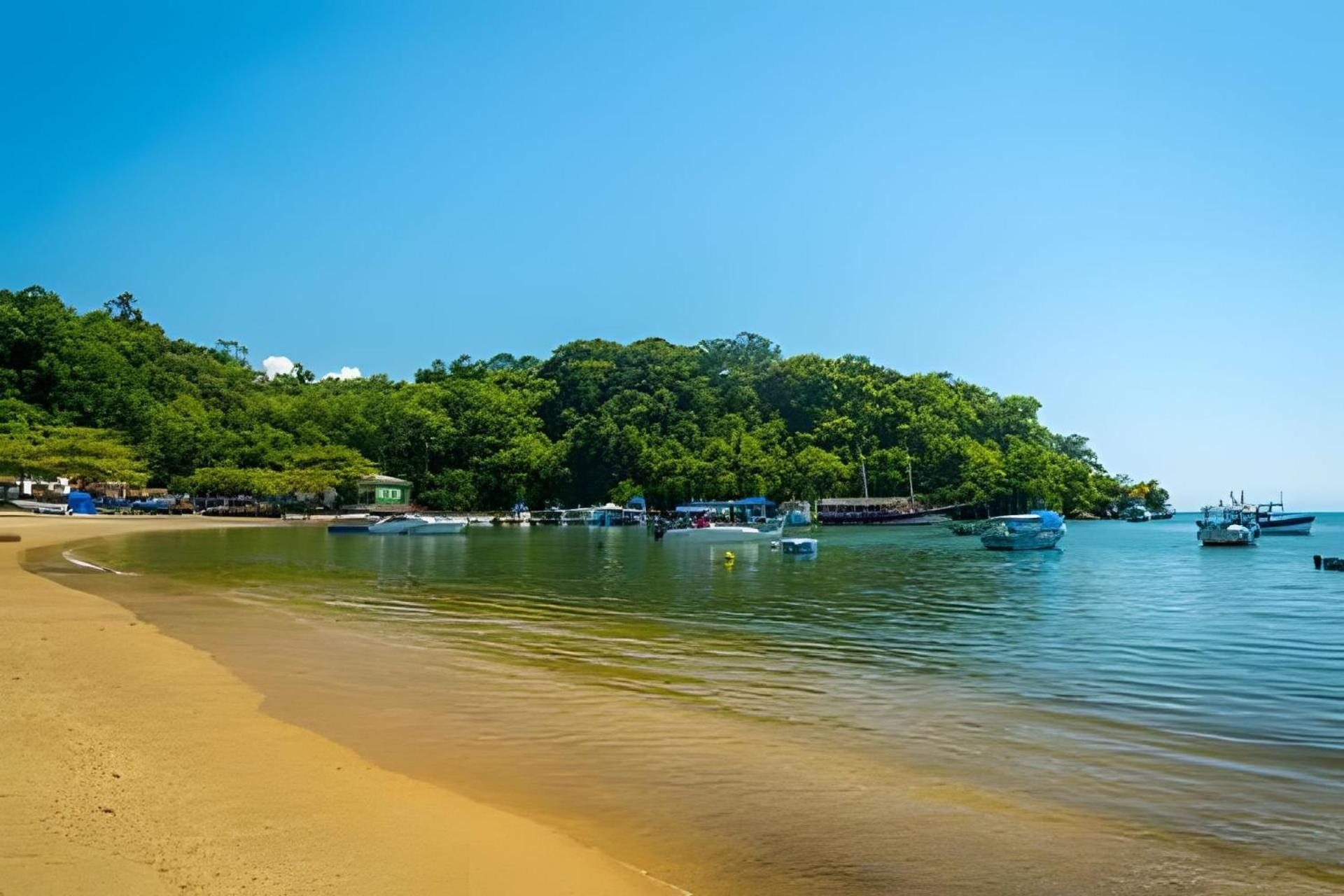 Linda Casa C/ Vista Pro Mar Na Praia Grande Em 帕拉蒂 外观 照片